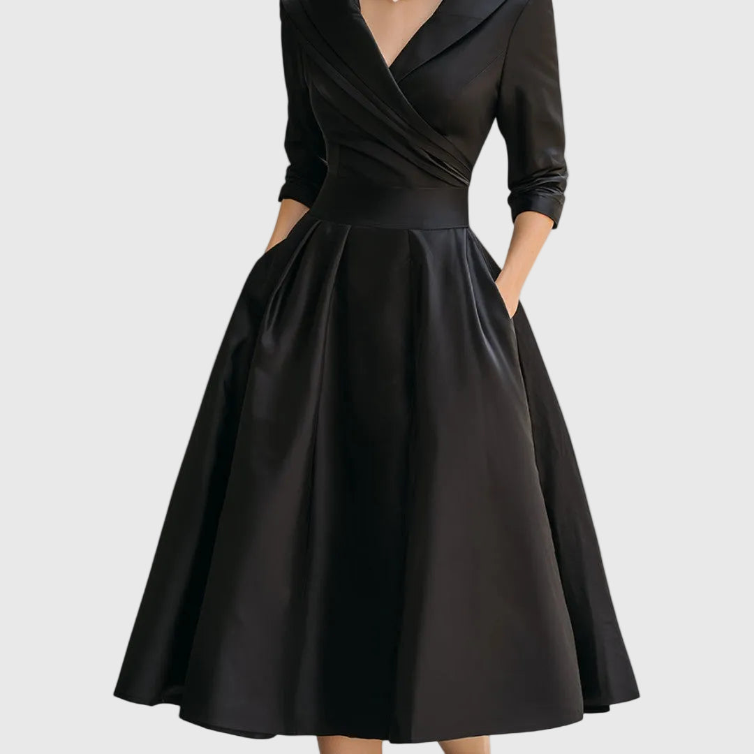 Marley | Elegant Fluid Midi Dress