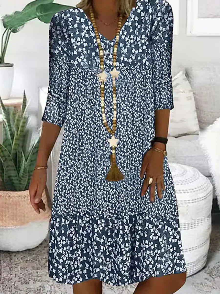 Annabelle | Boho Bloom Mini Dress
