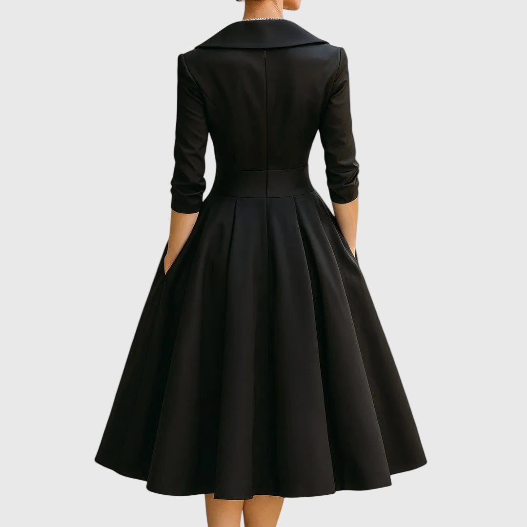 Marley | Elegant Fluid Midi Dress