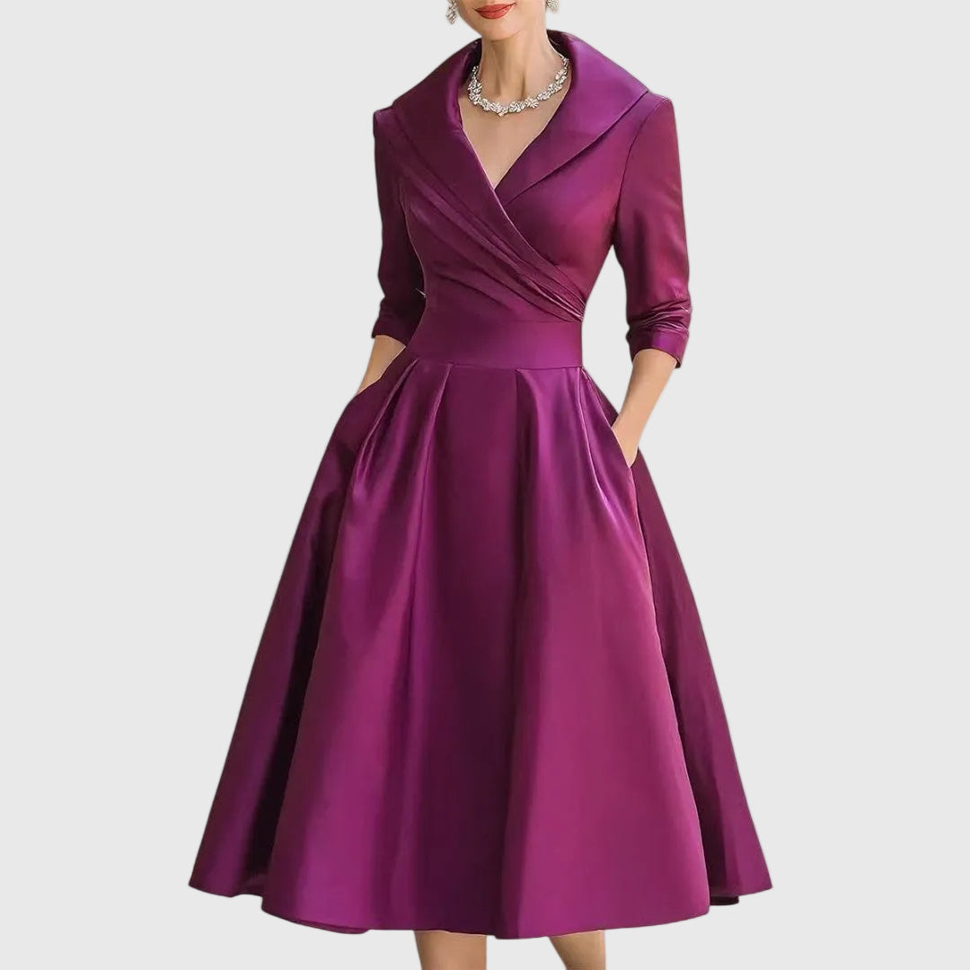 Marley | Elegant Fluid Midi Dress