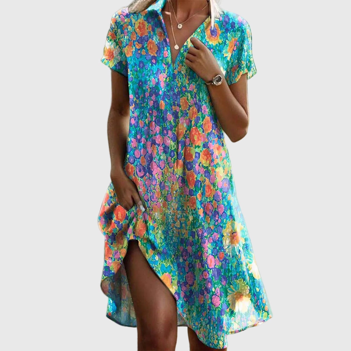 Paz | Luxury Midi Dress