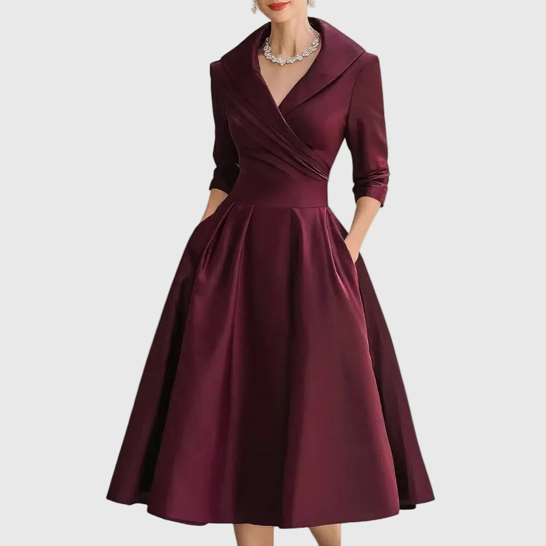 Marley | Elegant Fluid Midi Dress
