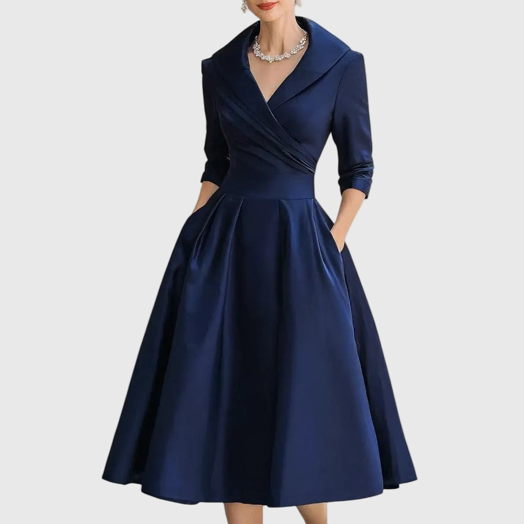 Marley | Elegant Fluid Midi Dress