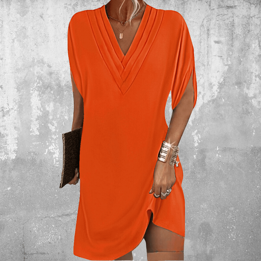 Thalia | Flattering Tummy-Hiding Mini Dress