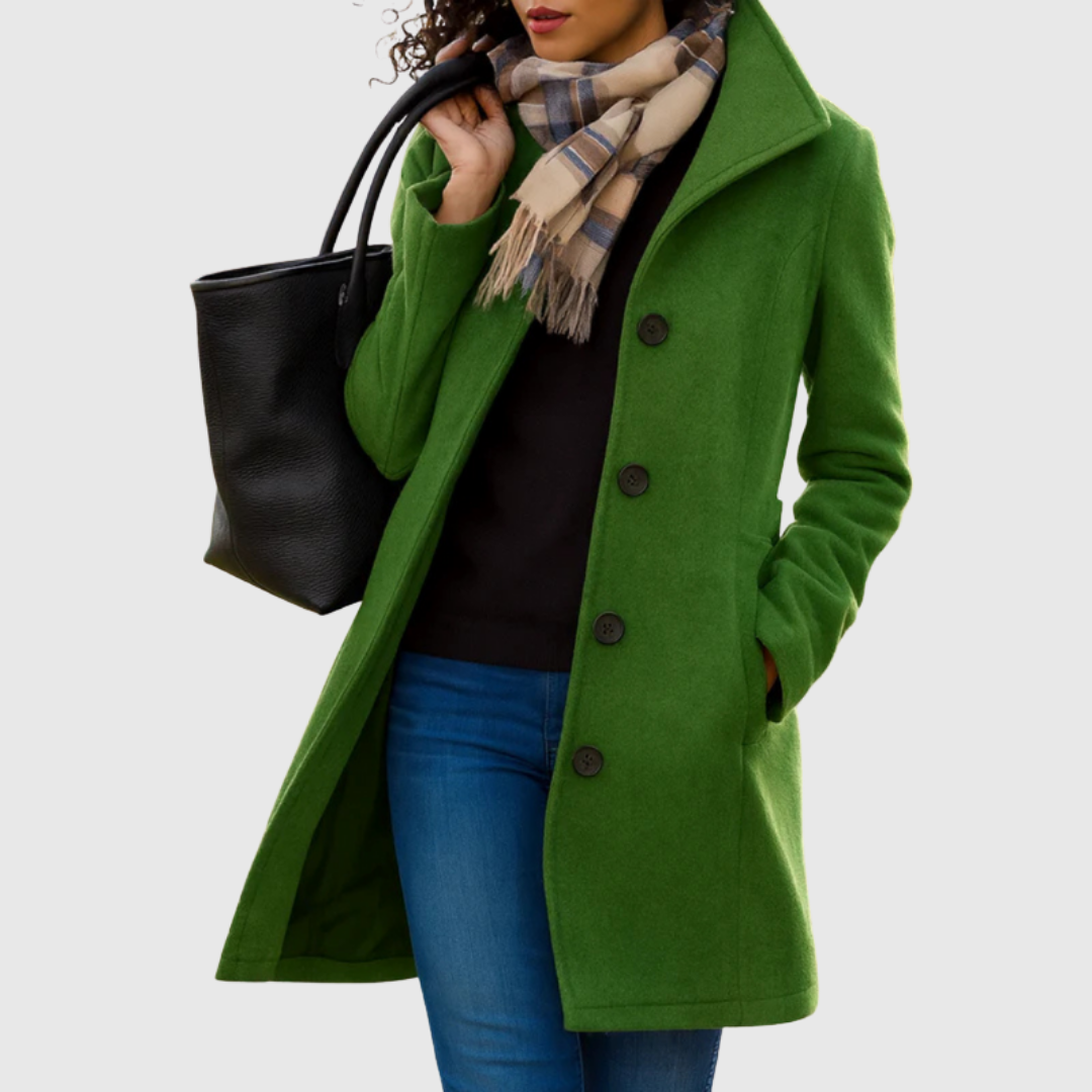 Lyla - Classic Tailored Long Coat
