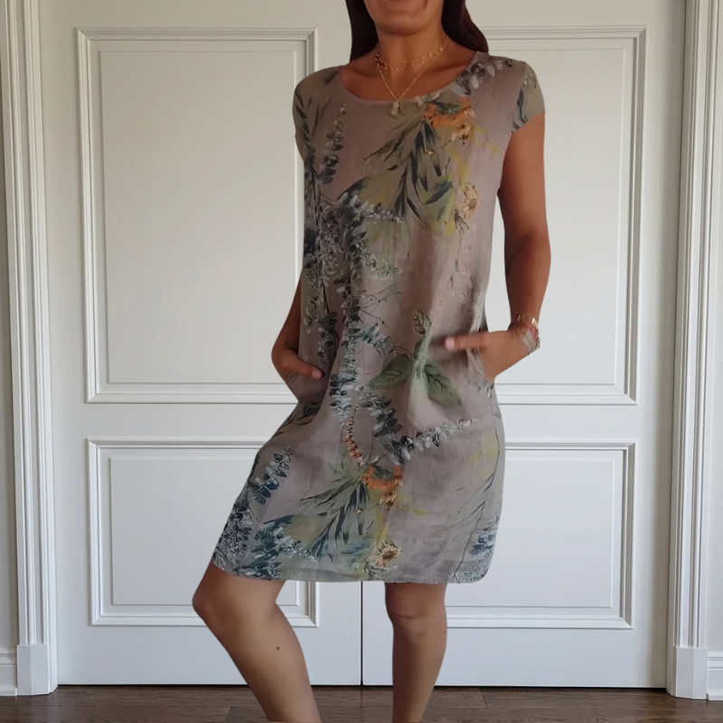 Sunniva | Canvas Charm Mini Dress