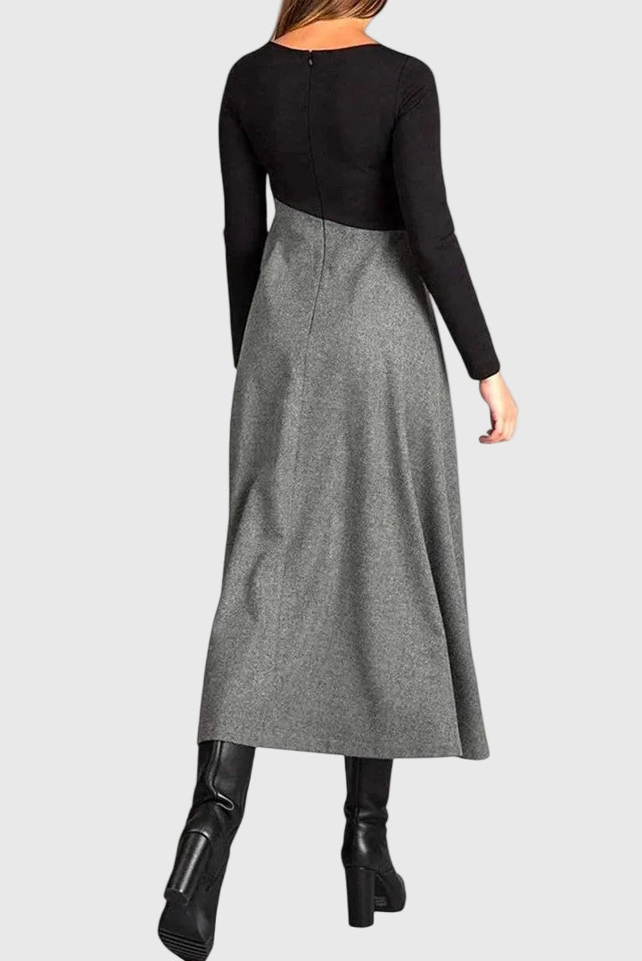 Janet | Elegant Long Sleeve Maxi Dress