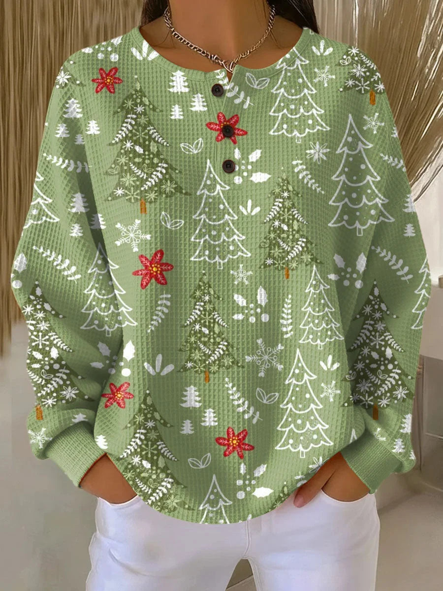 Lilian | Christmas Tree Henley