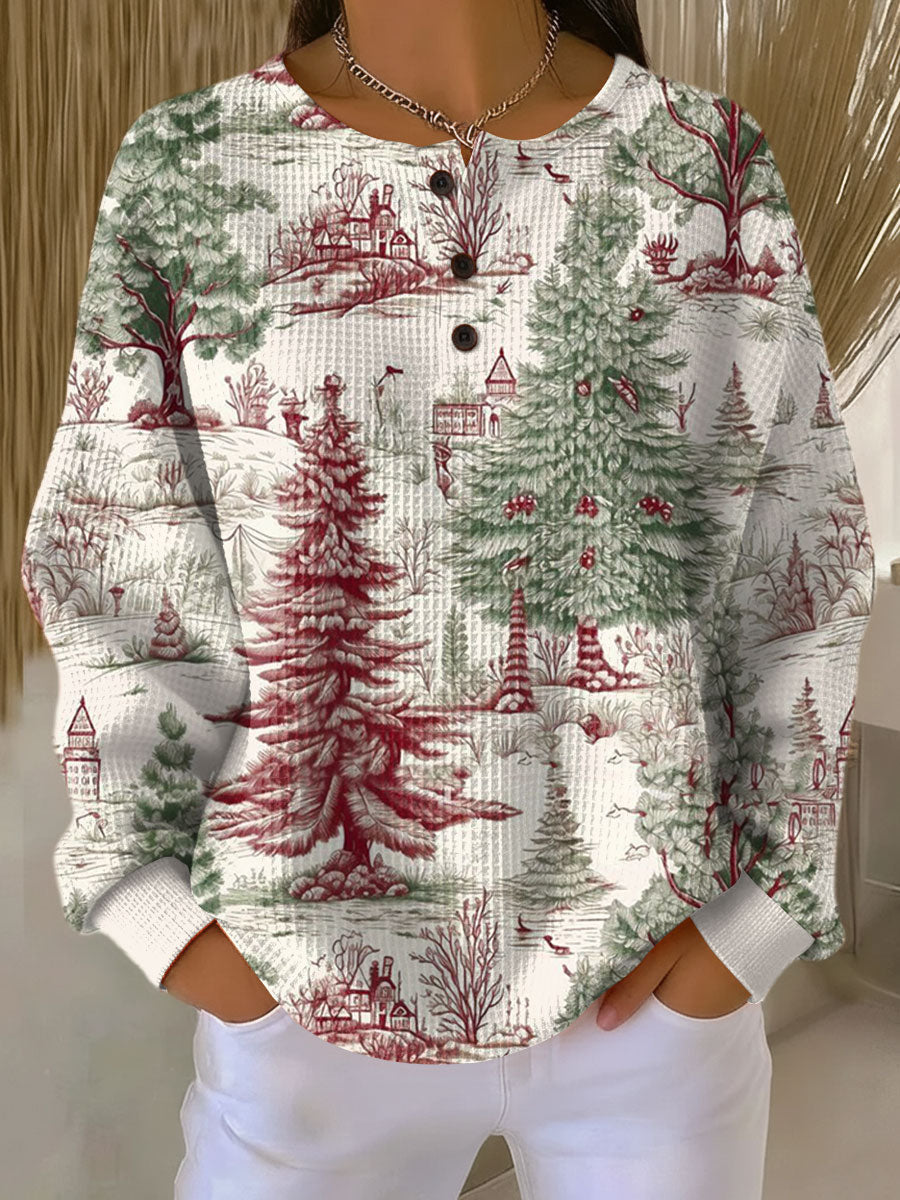 Lilian | Christmas Tree Henley