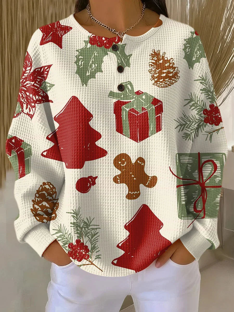 Lilian | Christmas Tree Henley