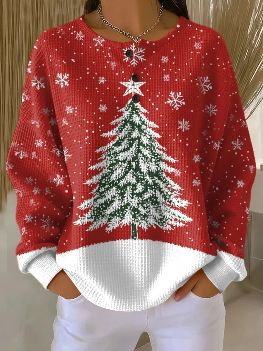Lilian | Christmas Tree Henley
