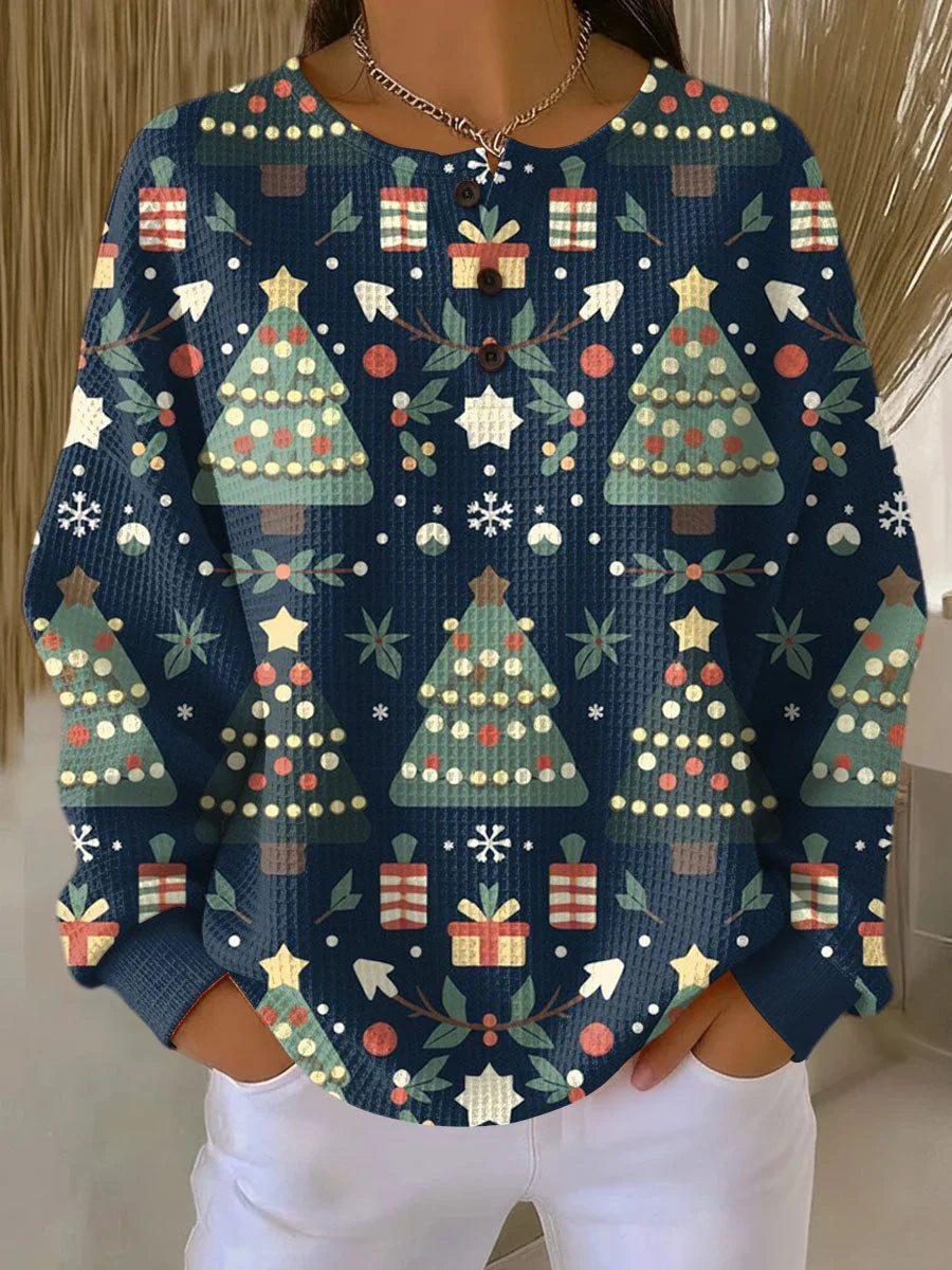 Lilian | Christmas Tree Henley