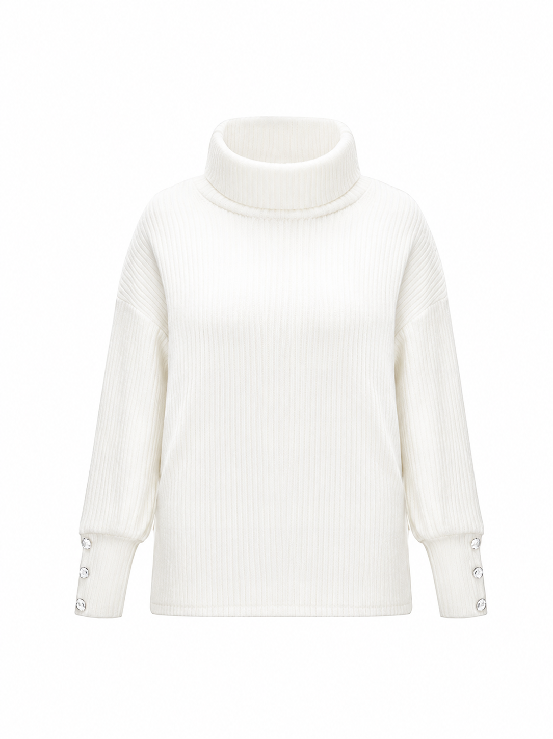 Luna | Ribbed Cowl Sweater