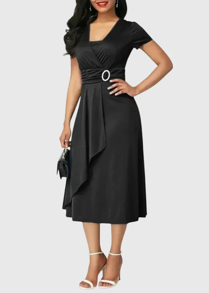 Zhyrelle | Elegant Midi Dress