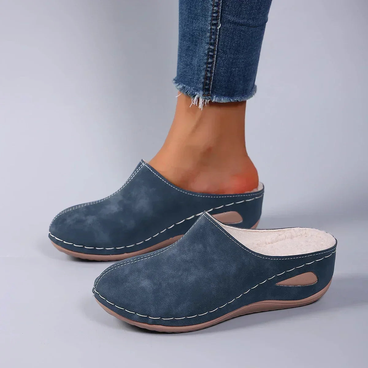 Élise™ | Warm orthopedic slippers for daily comfort