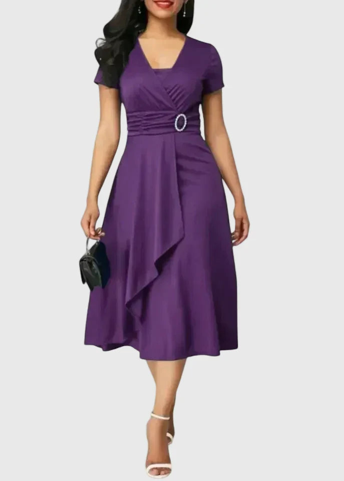 Zhyrelle | Elegant Midi Dress