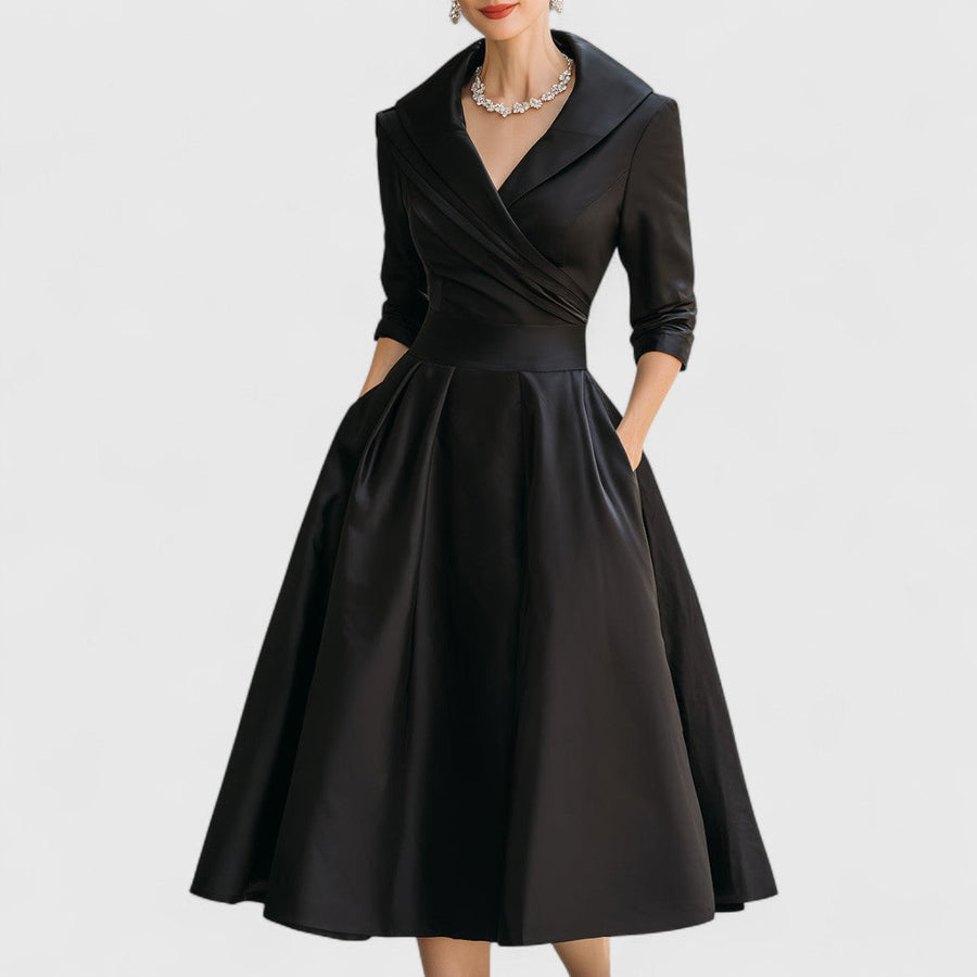 Marley | Elegant Fluid Midi Dress
