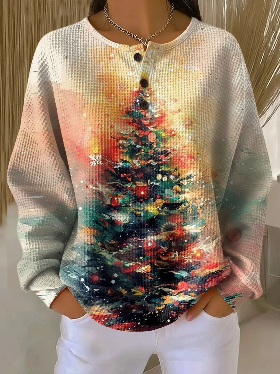 Lilian | Christmas Tree Henley