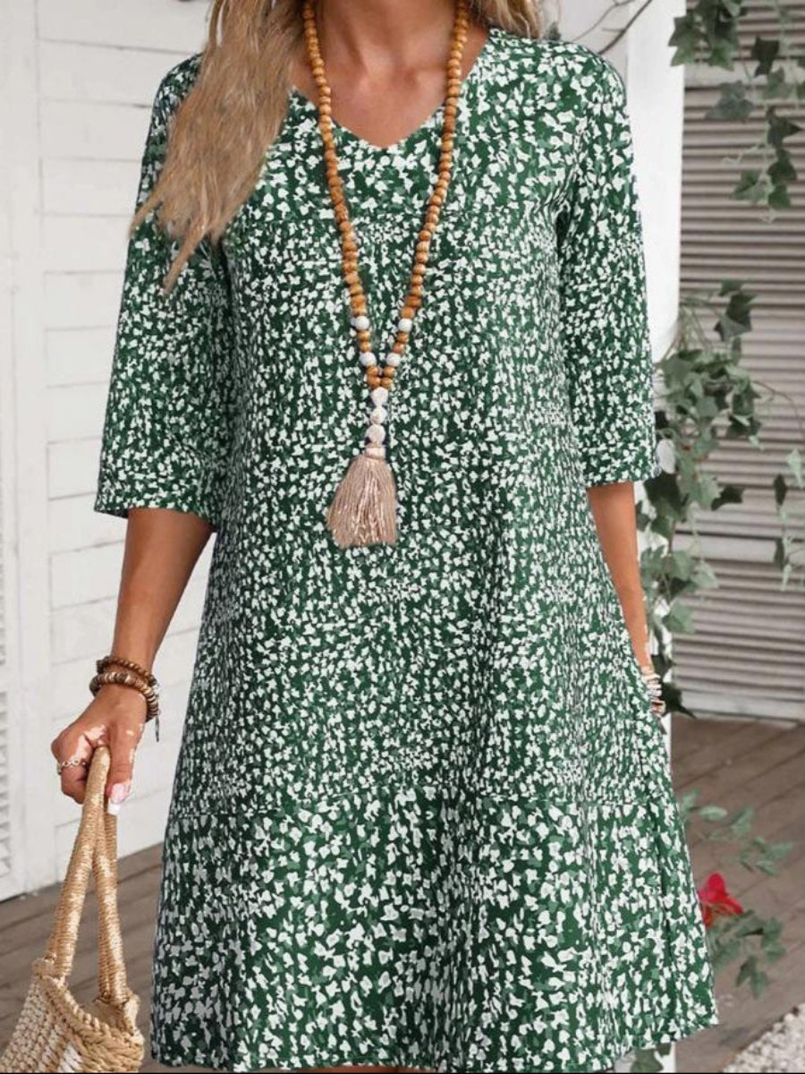 Annabelle | Boho Bloom Mini Dress