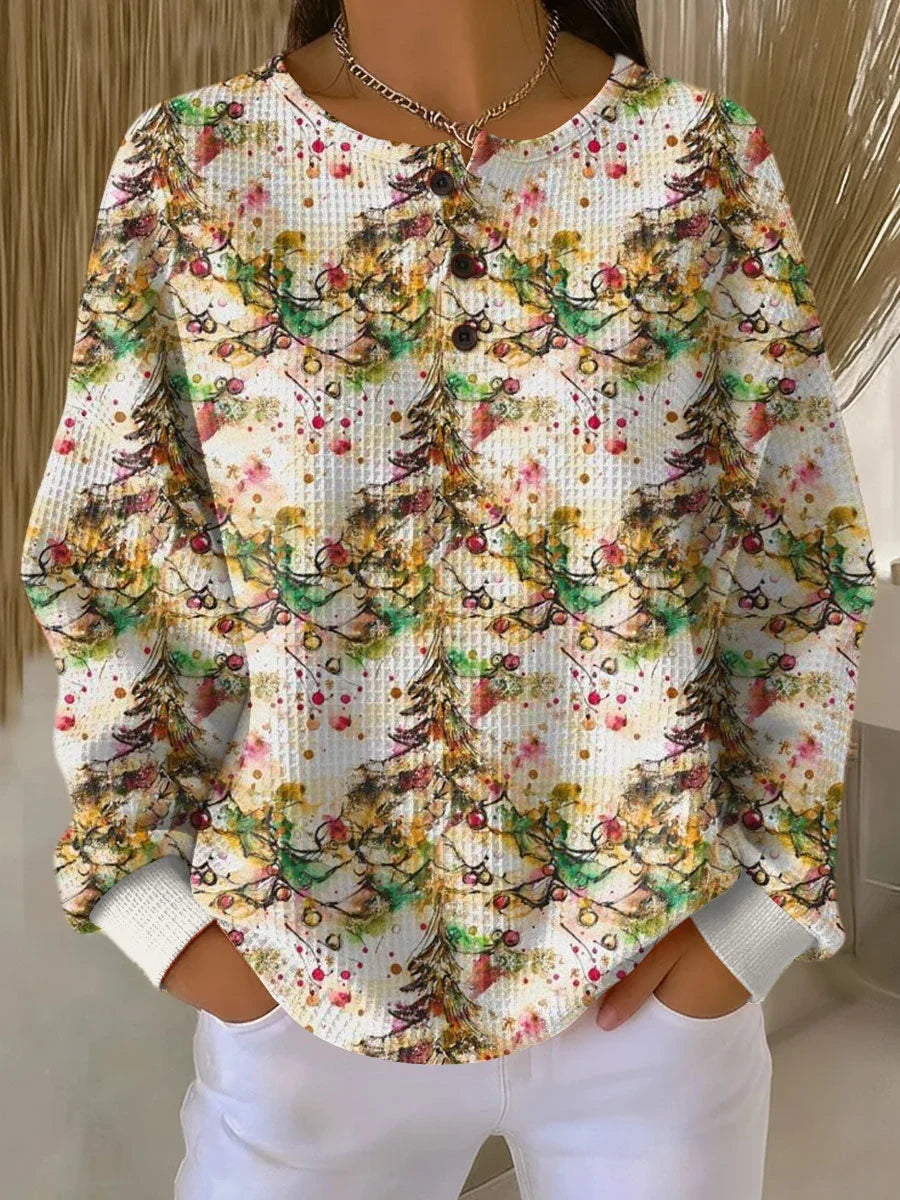 Lilian | Christmas Tree Henley