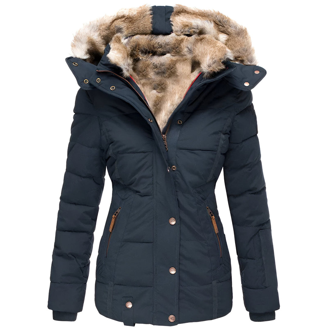Merrie - Slim-Fit Puffer Jacket with Hood