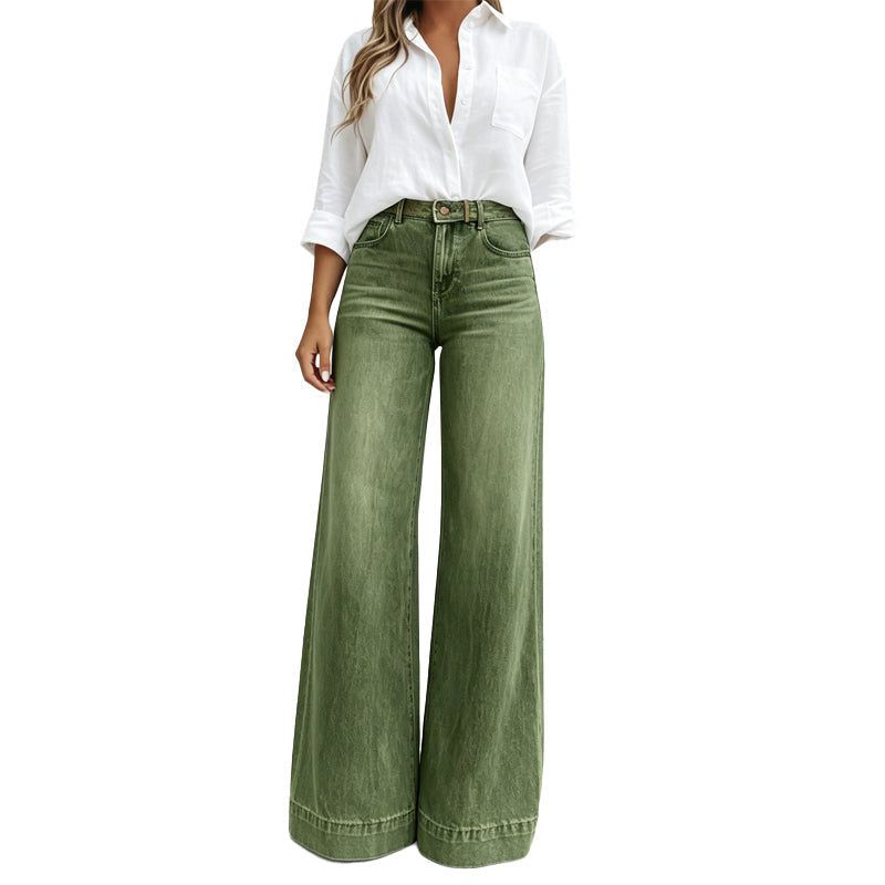 Lucia | Wide Leg Jeans with Lengthening Effect